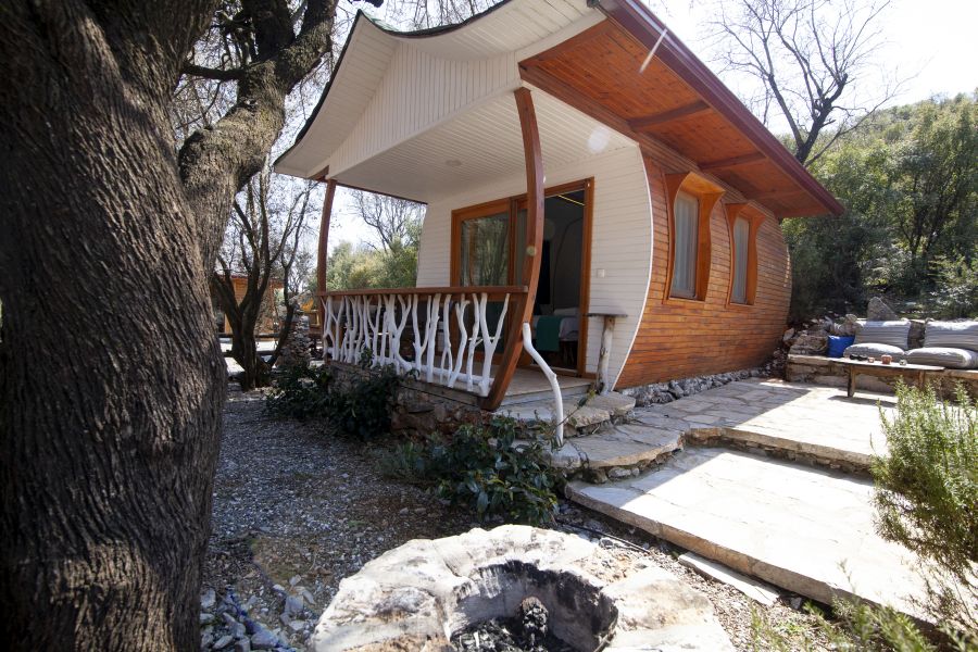 Log cabin at Yenice Vadi